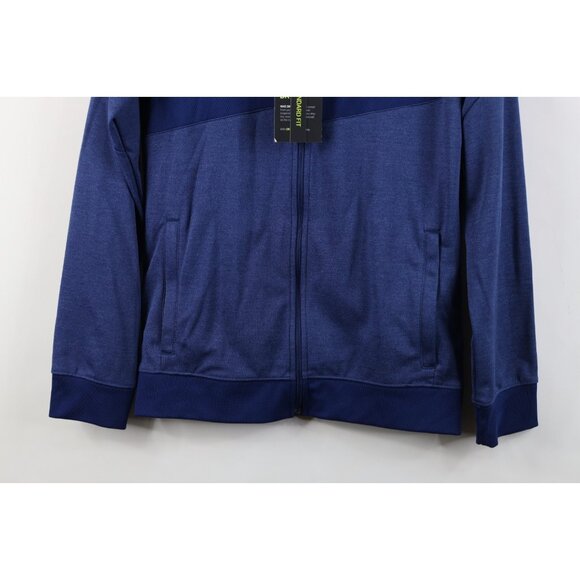 New Nike Boys Size Large Color Block Soccer Football Warm Up Track Jacket Blue - Picture 3 of 14